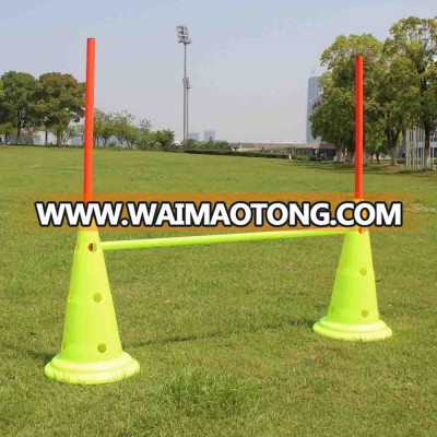 SOCCER EQUIPMENT plastic adjustable Agility hurdle set for soccer training